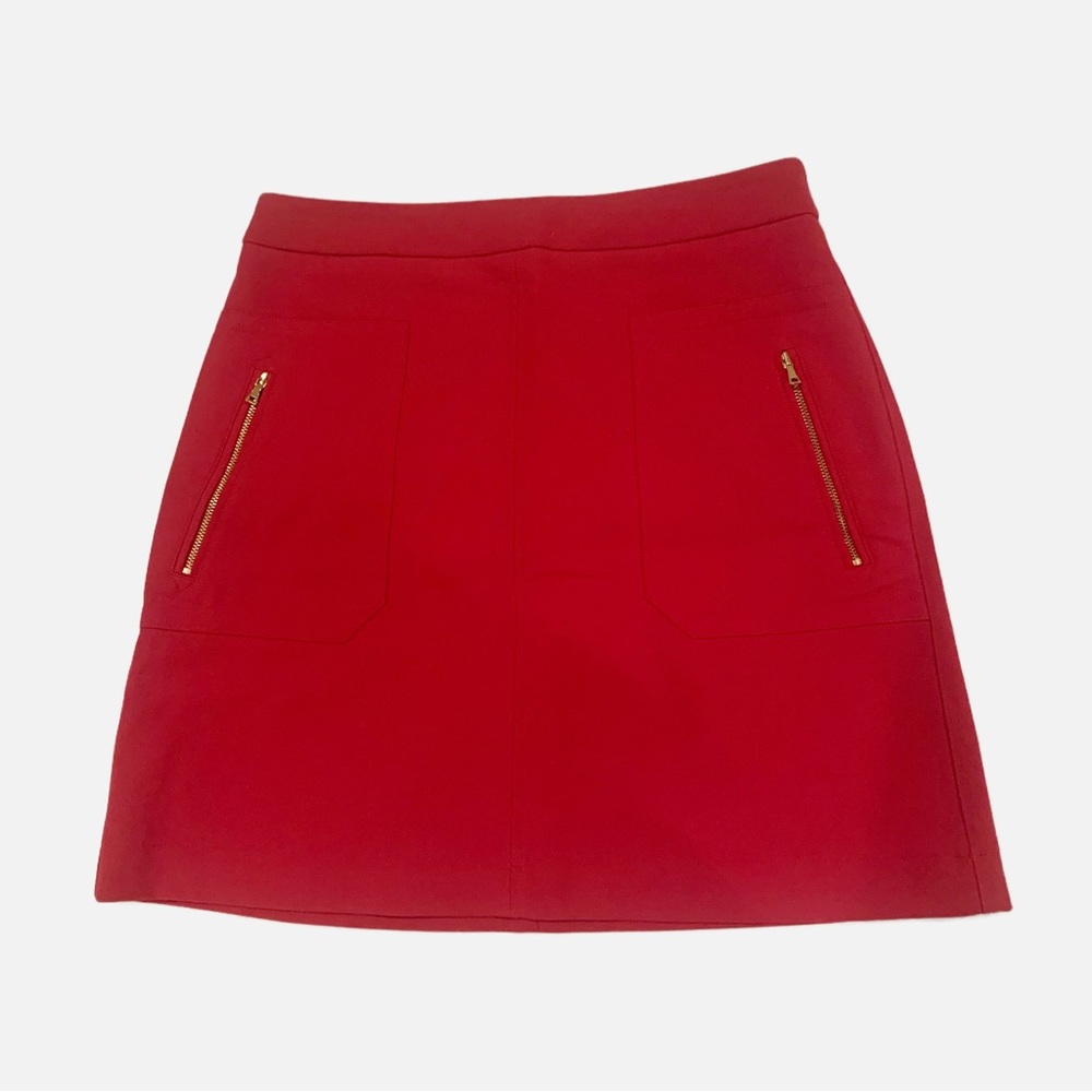 Loft pink A-line mini skirt